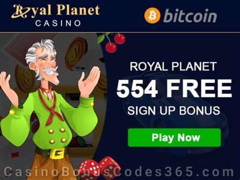 royal planet casino bonus codes